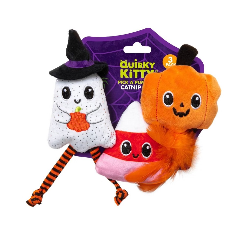Quirky Kitty Pick A‎ Pumpkin Cat Plush Toy